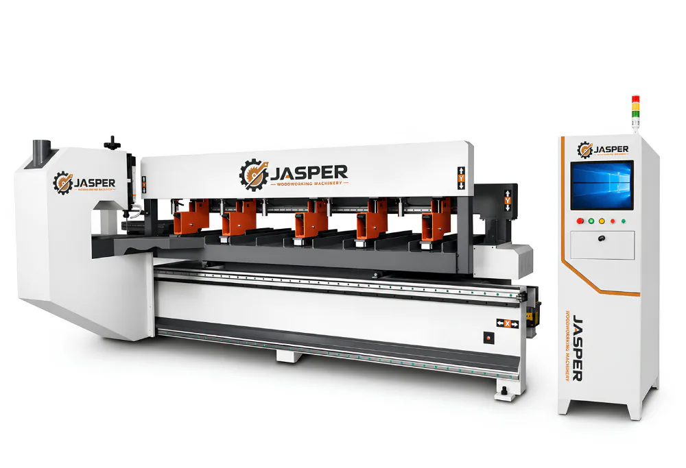JASPER CNC Solid Wood Cutting Machine for curved and special-shaped furniture parts