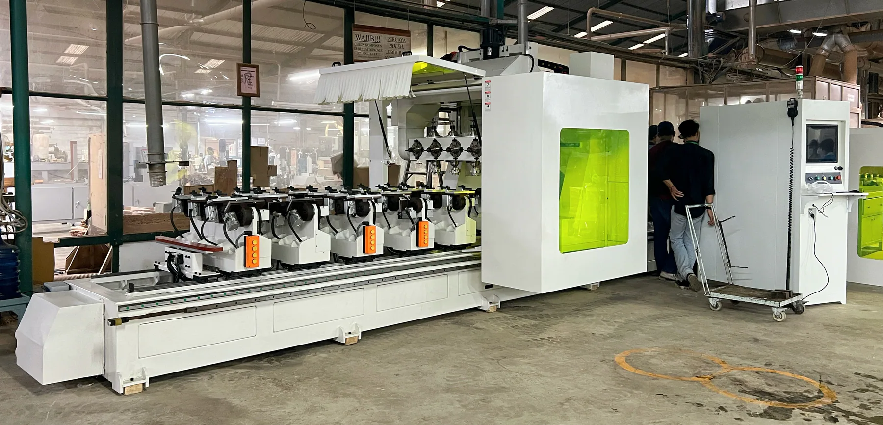 Five-Side Machining Center installed for Danwood production